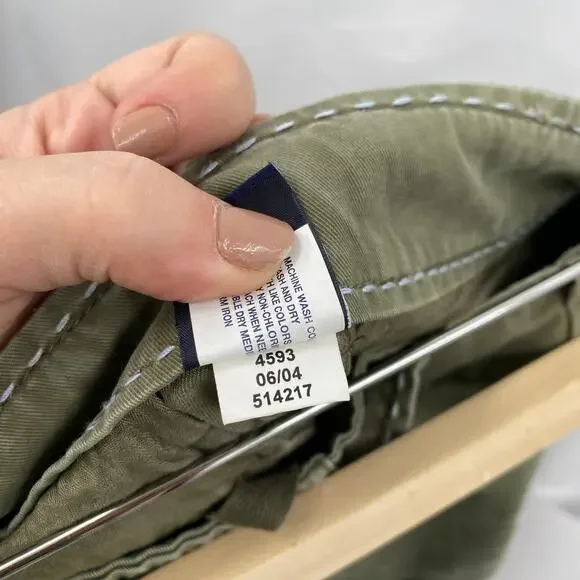 Gap 2004 Y2K green cargo embroidered skirt - Picture 5 of 5